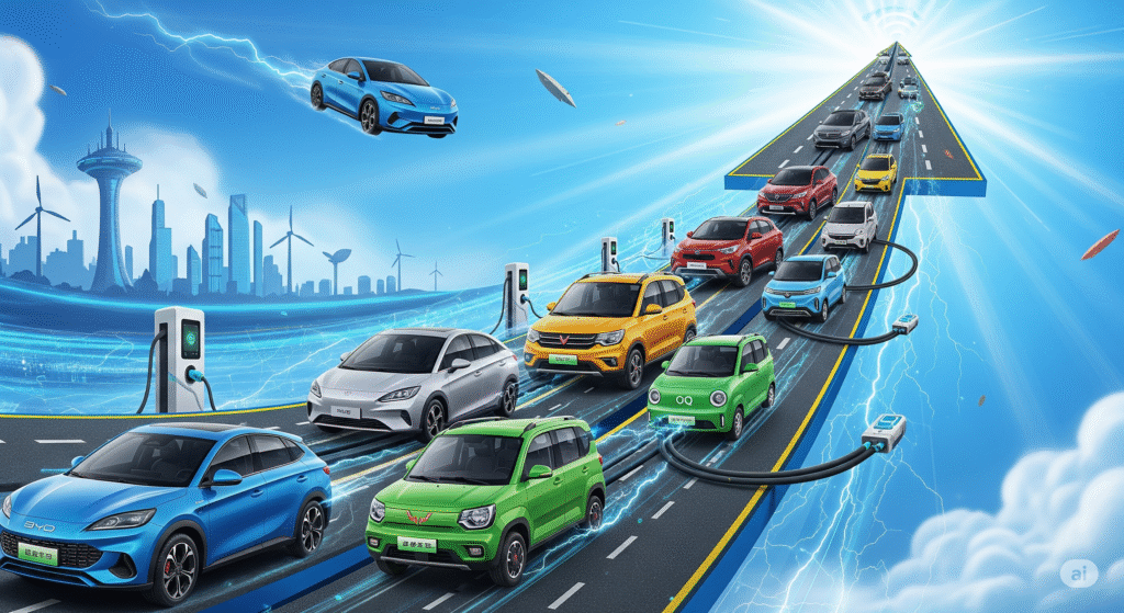 Ekspansi mobil listrik dari China dan Asia