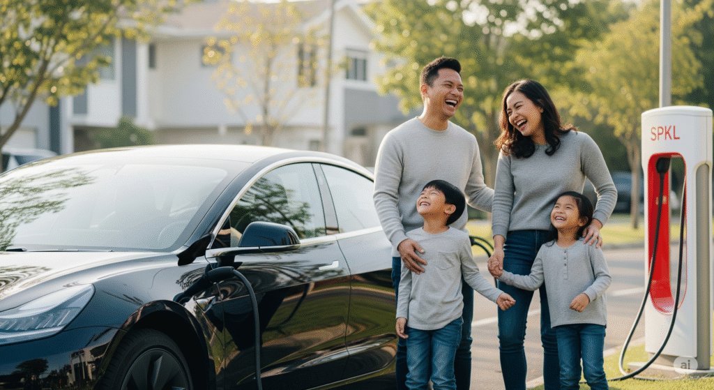 Mobil Listrik Ramah Anak